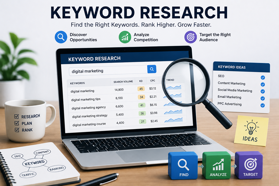 keyword research in seo